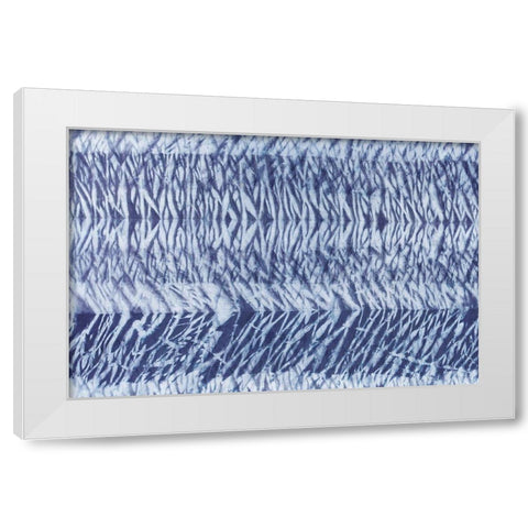 Shiboriscapes V White Modern Wood Framed Art Print by Urban, Mary