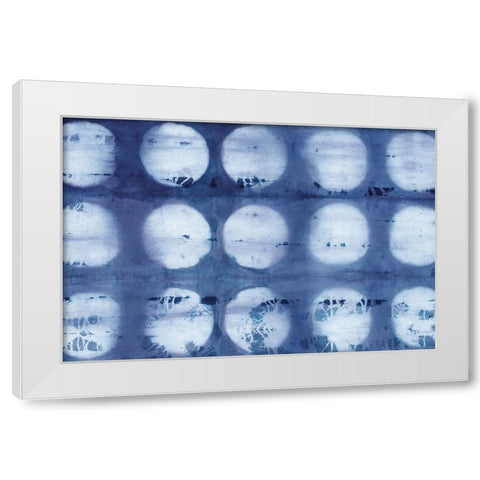 Shiboriscapes VI White Modern Wood Framed Art Print by Urban, Mary