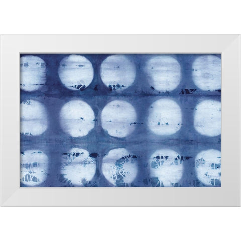 Shiboriscapes VI White Modern Wood Framed Art Print by Urban, Mary