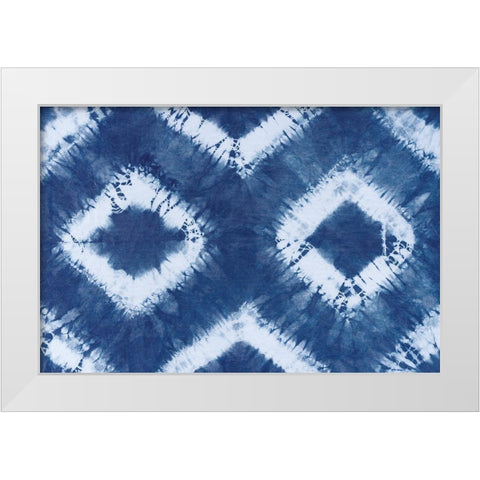 Shiboriscapes IX White Modern Wood Framed Art Print by Urban, Mary