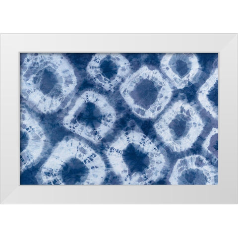 Shiboriscapes XI White Modern Wood Framed Art Print by Urban, Mary