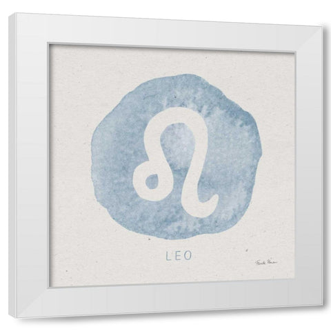 Mystic Zodiac V White Modern Wood Framed Art Print by Zaman, Farida