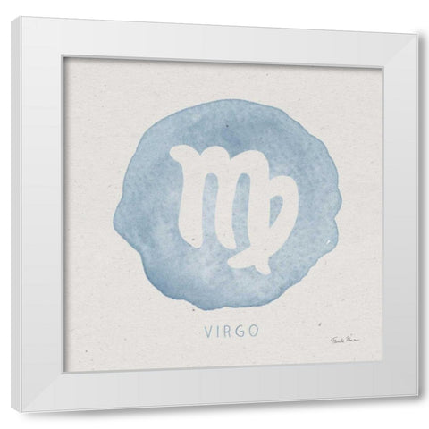 Mystic Zodiac VI White Modern Wood Framed Art Print by Zaman, Farida