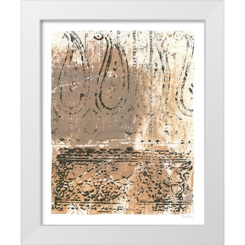 Wanderer I White Modern Wood Framed Art Print by Rhue, Piper