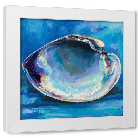 Single Life White Modern Wood Framed Art Print by Vertentes, Jeanette