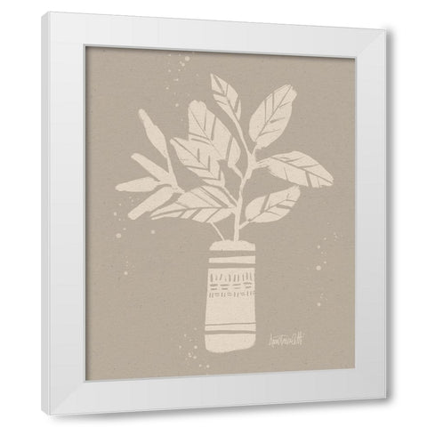 Dreamy Boho Botanical Sketches VI White Modern Wood Framed Art Print by Tavoletti, Anne
