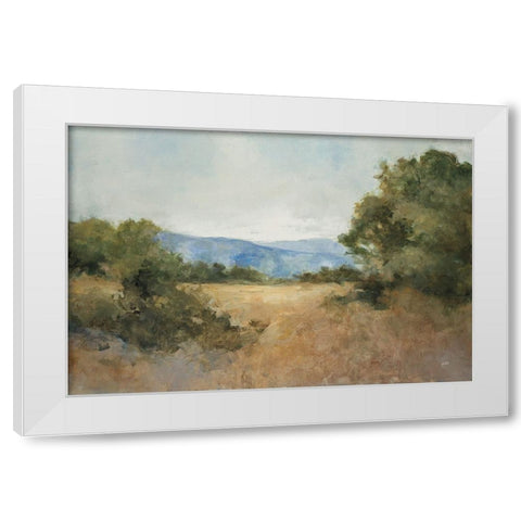 August Fields White Modern Wood Framed Art Print by Purinton, Julia
