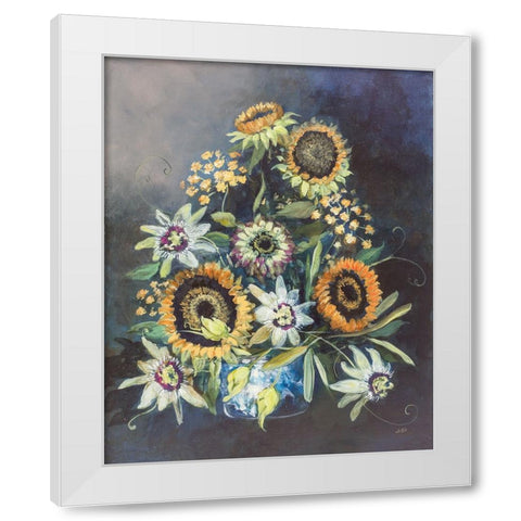 Botanist Still Life White Modern Wood Framed Art Print by Purinton, Julia