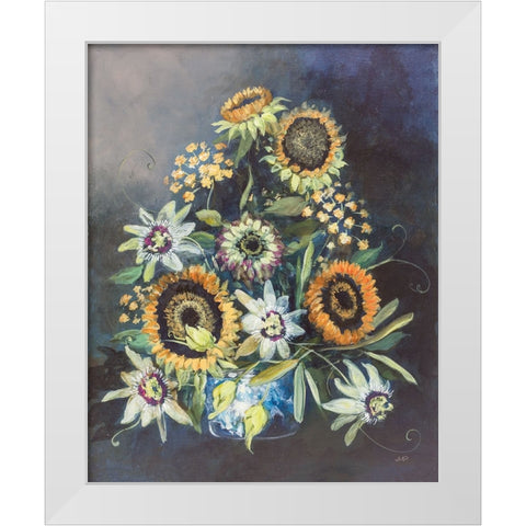 Botanist Still Life White Modern Wood Framed Art Print by Purinton, Julia
