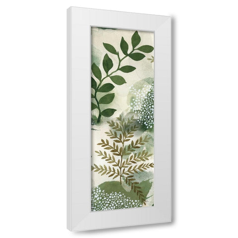 Woodland Walk VII White Modern Wood Framed Art Print by Horn, Laura
