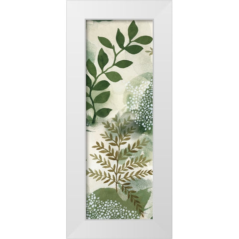 Woodland Walk VII White Modern Wood Framed Art Print by Horn, Laura