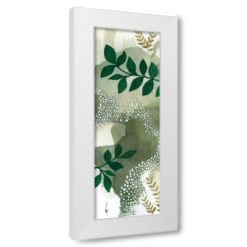 Woodland Walk VIII White Modern Wood Framed Art Print by Horn, Laura