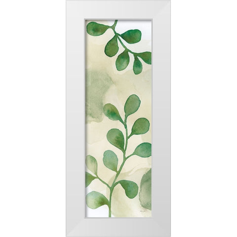 Woodland Walk IX White Modern Wood Framed Art Print by Horn, Laura
