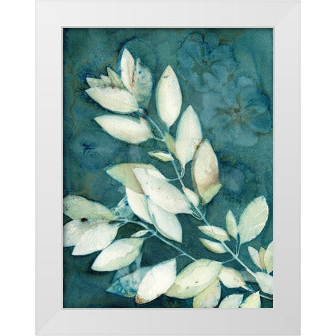Shower of Gold VI White Modern Wood Framed Art Print by Ferguson, Kathy