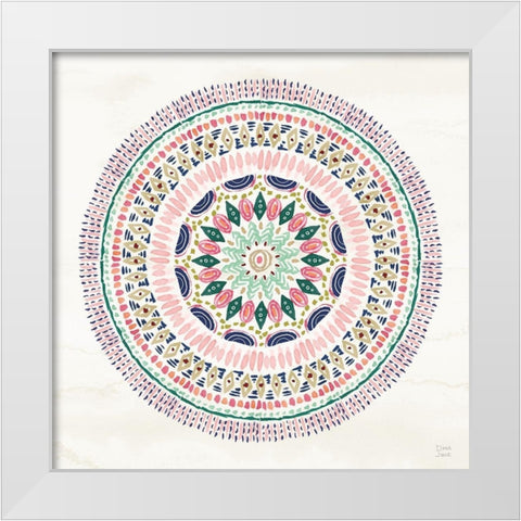 The Tropics VIII White Modern Wood Framed Art Print by June, Dina
