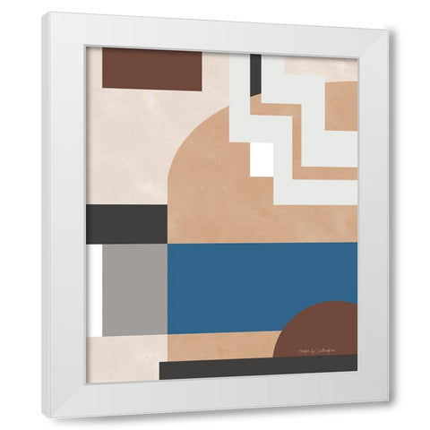 Soft Modern I Gray White Modern Wood Framed Art Print by Gallagher, Megan