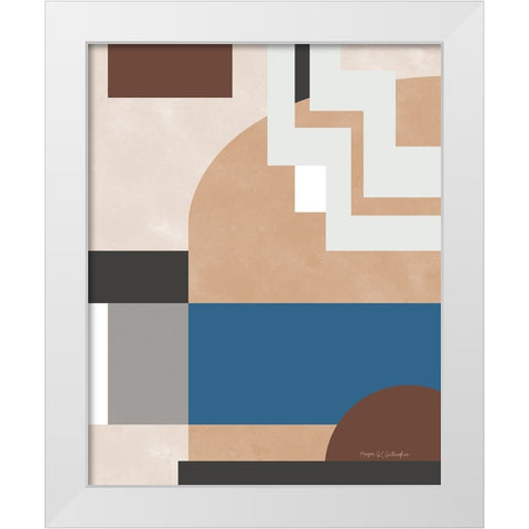 Soft Modern I Gray White Modern Wood Framed Art Print by Gallagher, Megan