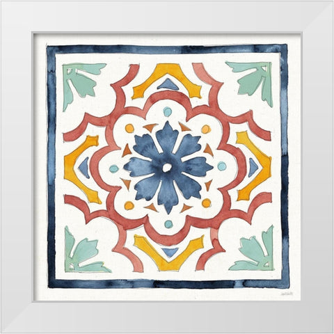 Fall Flair VIII White Modern Wood Framed Art Print by Tavoletti, Anne