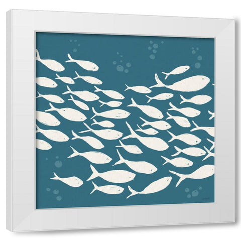 Seaside Style VI White Modern Wood Framed Art Print by Tavoletti, Anne