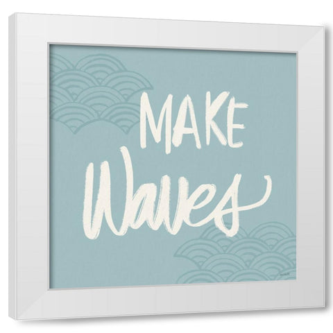 Seaside Style XVII White Modern Wood Framed Art Print by Tavoletti, Anne