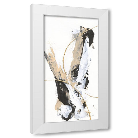 Composite I White Modern Wood Framed Art Print by Paschke, Chris