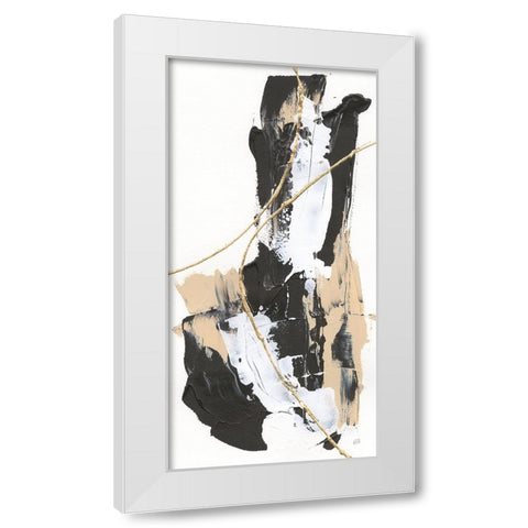Composite IV White Modern Wood Framed Art Print by Paschke, Chris