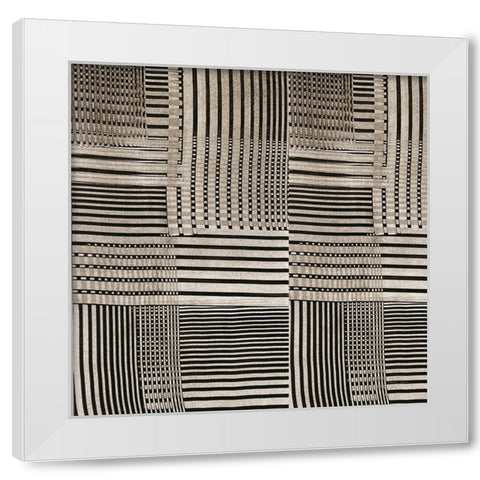 Raffia IV Neutral White Modern Wood Framed Art Print by Green, Nancy