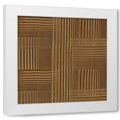 Raffia IX Neutral White Modern Wood Framed Art Print by Green, Nancy