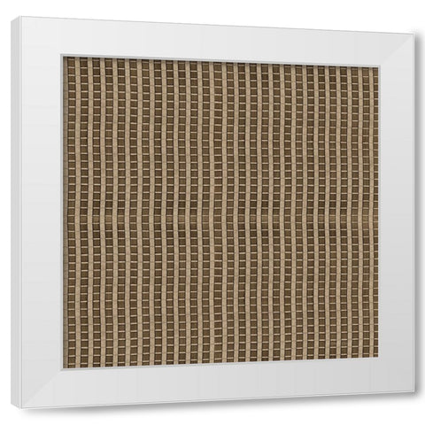 Raffia VIII Neutral White Modern Wood Framed Art Print by Green, Nancy