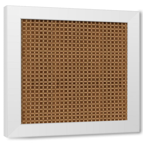 Raffia X Neutral White Modern Wood Framed Art Print by Green, Nancy