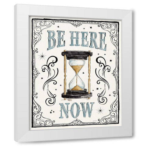 Mystic Moon II White Modern Wood Framed Art Print by Tavoletti, Anne