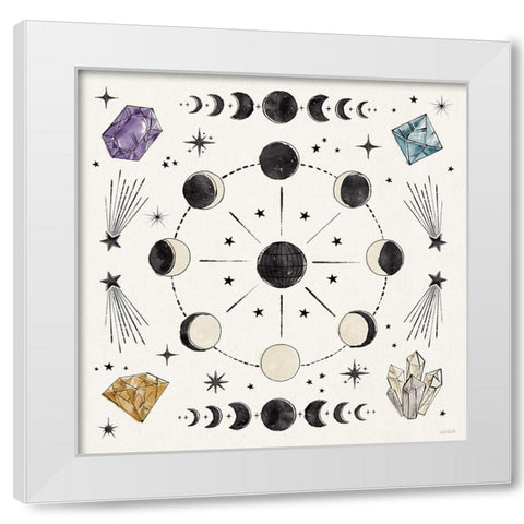 Mystic Moon VI White Modern Wood Framed Art Print by Tavoletti, Anne