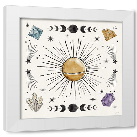 Mystic Moon VII White Modern Wood Framed Art Print by Tavoletti, Anne
