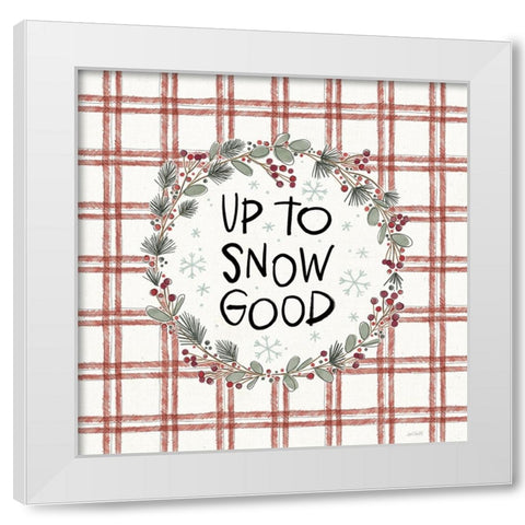 Holiday Fun IV White Modern Wood Framed Art Print by Tavoletti, Anne