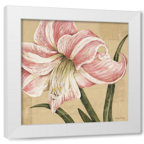 Blooming Wonder II White Modern Wood Framed Art Print by Shelby, Judy