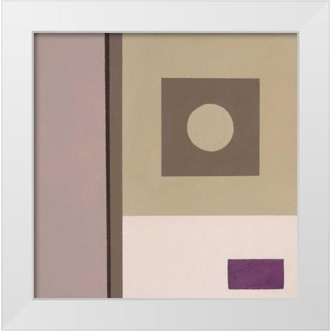 Barrel and Bin D White Modern Wood Framed Art Print by Bannister, Cory