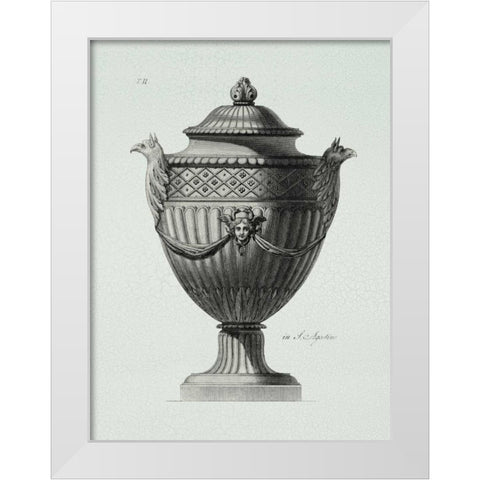 Elements of Style II White Modern Wood Framed Art Print by Chilton, Sarah E
