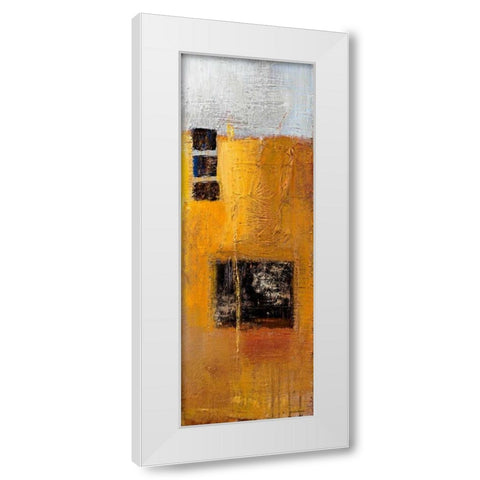 looking down White Modern Wood Framed Art Print by Danckaert, Bea