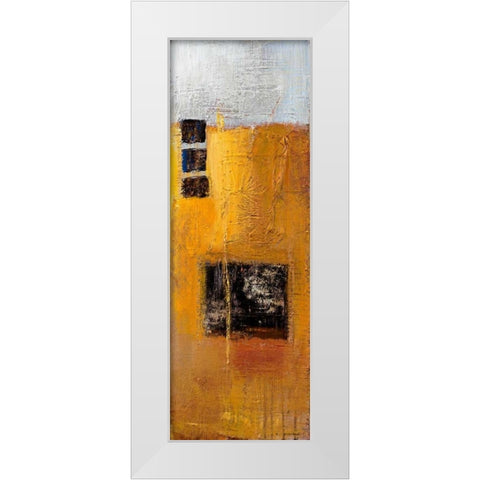looking down White Modern Wood Framed Art Print by Danckaert, Bea