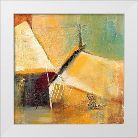 Fly to heaven White Modern Wood Framed Art Print by Danckaert, Bea