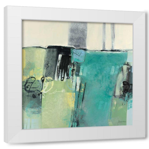 Prato II White Modern Wood Framed Art Print by Cusumano, Francesco