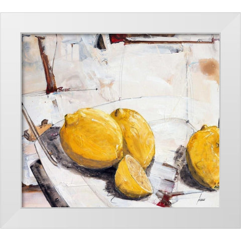 Zitruspresse White Modern Wood Framed Art Print by Mayer, Norbert