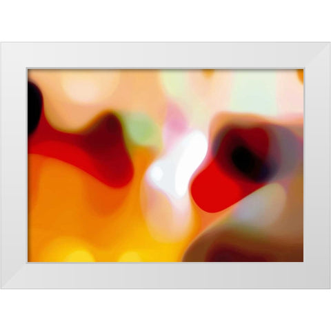 Evolution 10 White Modern Wood Framed Art Print by Klipp, Ortwin