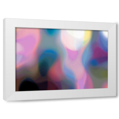 Evolution 12 White Modern Wood Framed Art Print by Klipp, Ortwin