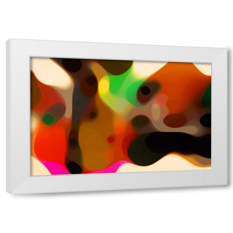 Evolution 38 White Modern Wood Framed Art Print by Klipp, Ortwin
