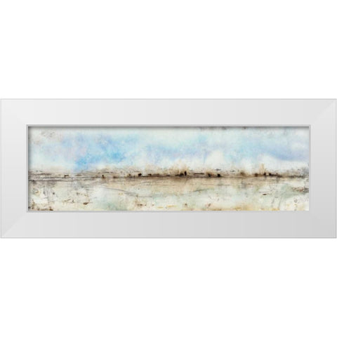 Panoramic I White Modern Wood Framed Art Print by OToole, Tim