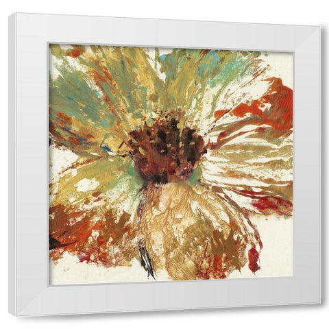 Splash III White Modern Wood Framed Art Print by OToole, Tim
