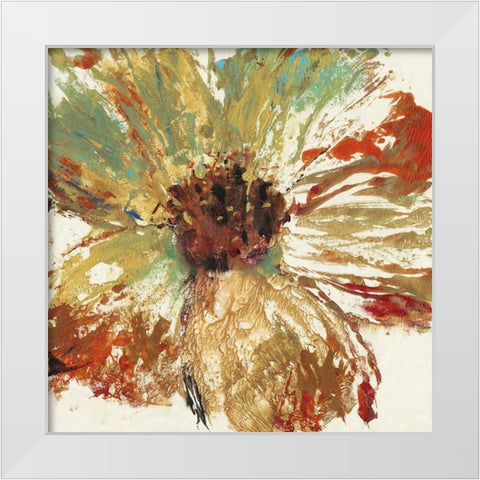 Splash III White Modern Wood Framed Art Print by OToole, Tim