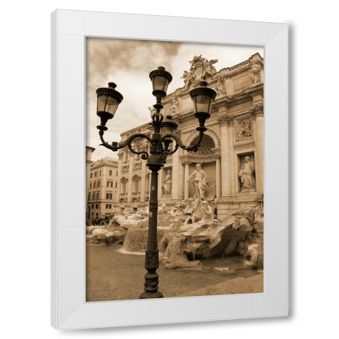 Architettura di Italia III White Modern Wood Framed Art Print by Perkins, Greg