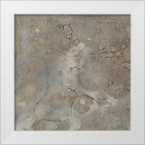 Celestial Dream I White Modern Wood Framed Art Print by Stramel, Renee W.